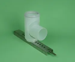 Enkelwandige rookgasbocht, Ubbink Rolux HRtop, 90°, Ø80mm, kunststof, met lipring